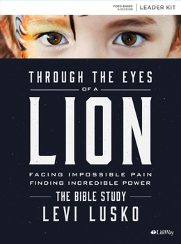 Paperback Through the Eyes of a Lion - Leader Kit Book