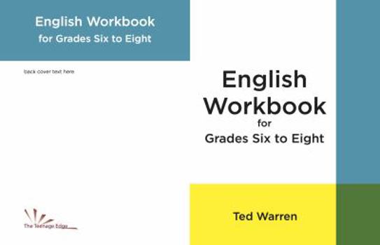 Paperback English Workbook for Grades Six to Eight Book