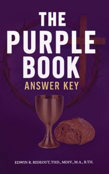 Hardcover The Purple Book: Answer Key Book