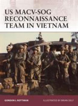 Paperback US MACV-SOG Reconnaissance Team in Vietnam Book
