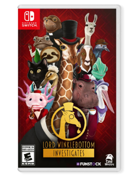 Game - Nintendo Switch Lord Winklebottom Investigates Book