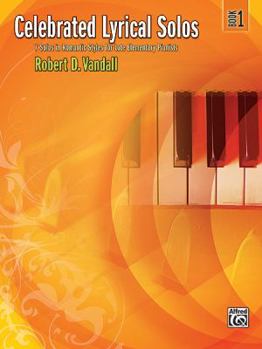 Paperback Celebrated Lyrical Solos, Book 1 Book