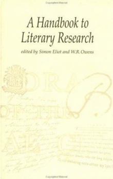 Paperback The Handbook to Literary Research Book