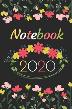 Notebook :  floral Lined Notebook Twilight Garden (Diary, Journal): Flower Lined Notebook / best gift idea
