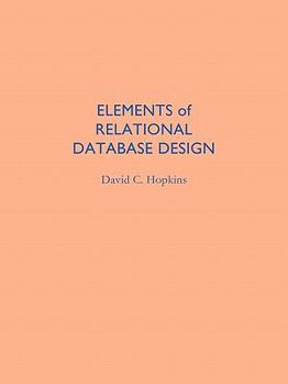 Paperback Elements of Relational Database Design Book