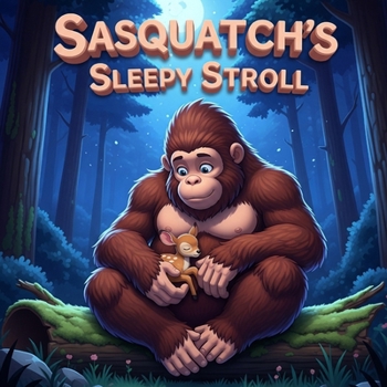 Sasquatch's Sleepy Stroll: A Cozy Rhyming Bedtime Picture Book for 3-5 Year Olds,The Gentle Giant’s Nighttime Walk