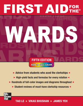 Paperback First Aid for the Wards, Fifth Edition Book