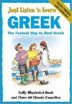 Audio Cassette Just Listen 'n Learn Greek [With Paperback] Book