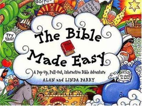 Hardcover The Bible Made Easy: A Pop-Up, Pull-Out, Interactive Bible Adventure Book