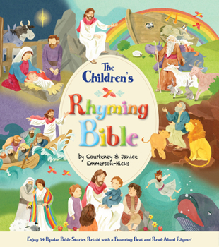 Hardcover The Children's Rhyming Bible Book