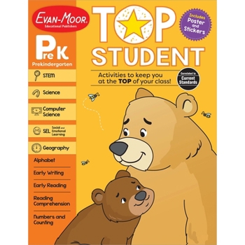 Paperback Top Student, Grade Prek Book