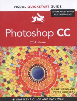 Paperback Photoshop CC: Visual QuickStart Guide (2014 Release) Book