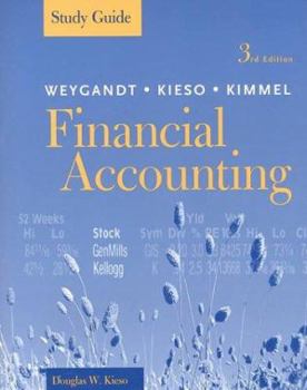 Paperback Financial Accounting, Study Guide Book