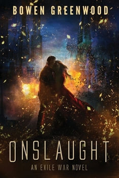 Paperback Onslaught: A Sci-Fi Romance Thriller Book