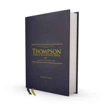 Hardcover Nasb, Thompson Chain-Reference Bible, Hardcover, 1995 Text, Red Letter, Comfort Print Book