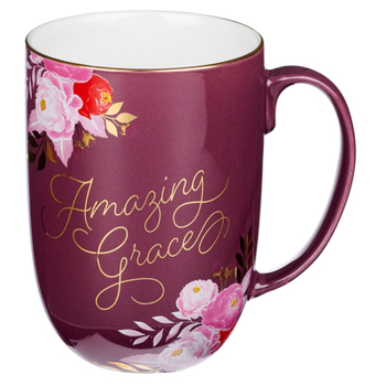 Misc. Mug Ceramic Amazing Grace Book