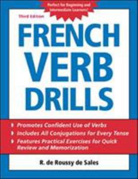 Paperback French Verb Drills Book