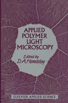 Paperback Applied Polymer Light Microscopy Book