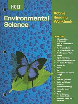 Paperback Enviromental Science: Active Reading Workbook Book