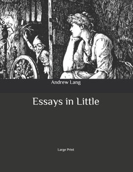 Paperback Essays in Little: Large Print Book
