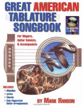 Paperback Great American Tablature Songbook [With CD] Book