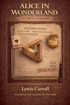 Paperback Alice in Wonderland: A Curious Edition - Annotations and Apparatus by The Guide Book