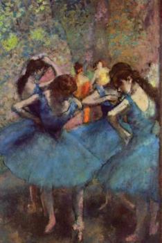 ''Dancers in Blue'' by Edgar Degas - 1895: Journal (Blank / Lined)