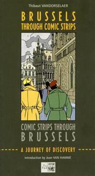 Paperback Brussels Through Comic Strips: A Journey of Discovery [French] Book