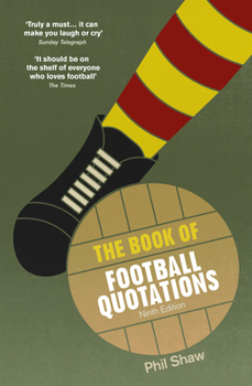 Paperback The Book of Football Quotations Book