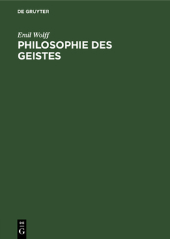 Hardcover Philosophie Des Geistes [German] Book