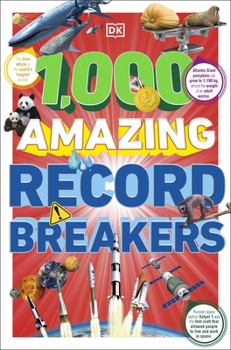 Paperback 1,000 Amazing Record Breakers (DK 1,000 Amazing Facts) Book