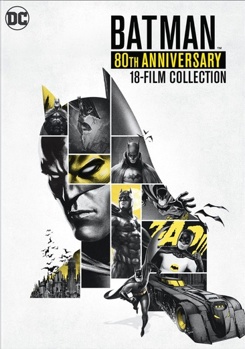 DVD DCU: Batman 80th Anniversary 18-Film Collection Book