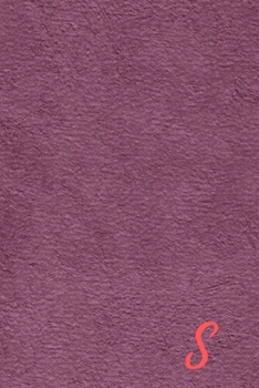 S: Monogram Initial S Notebook for Women and Girls: S: Monogram Initial S Notebook for Women and Girls, Pink cover