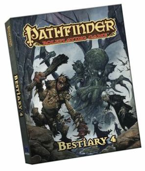 Paperback Pathfinder Roleplaying Game: Bestiary 4 Pocket Edition Book