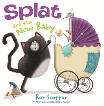 Library Binding Splat and the New Baby Book