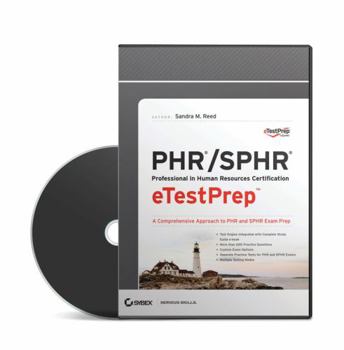 CD-ROM Phr / Sphr: Professional in Human Resources Etestprep Book