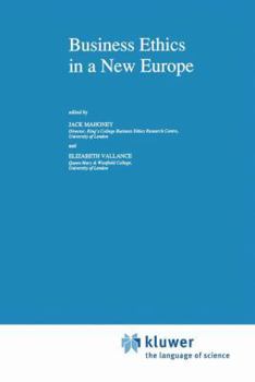 Paperback Business Ethics in a New Europe Book
