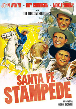 DVD Santa Fe Stampede Book