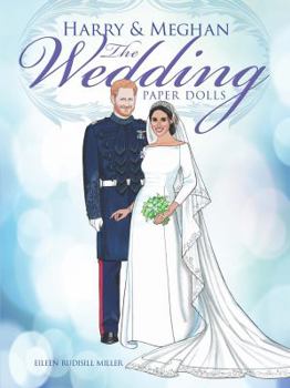 Paperback Harry and Meghan the Wedding Paper Dolls Book