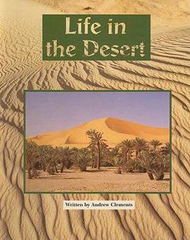 Paperback Steck-Vaughn Pair-It Books Fluency Stage 4: Student Reader Life in the Desert, Story Book