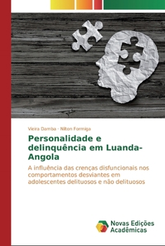 Paperback Personalidade e delinquência em Luanda-Angola [Portuguese] Book