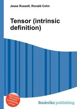 Paperback Tensor (Intrinsic Definition) Book