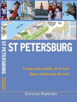 Hardcover St Petersburg Everyman Mapguide 2007 Book