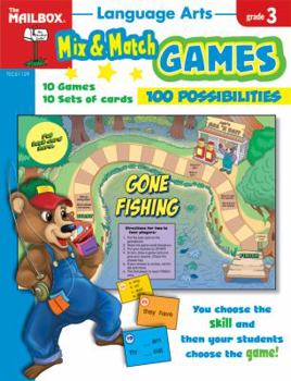 Paperback Mix & Match Games: Language Arts (Gr. 3) by The Mailbox Books Staff (2008-01-01) Book