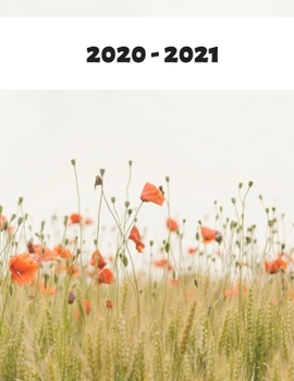 Paperback 2020-2021: Monthly Planner 2020-2021 Book
