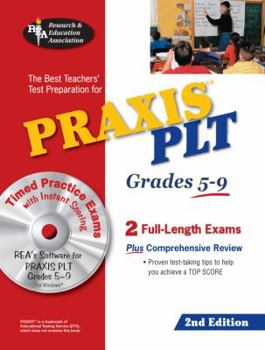 Paperback PRAXIS II PLT Grades 5-9 w/CD-ROM (PRAXIS Teacher Certification Test Prep) Book
