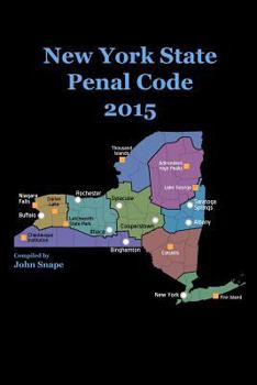 Paperback New York State Penal Code 2015 Book