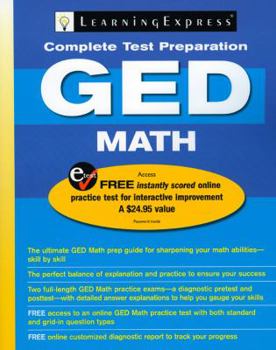 Paperback LearningExpress's GED Math [With Access Code] Book