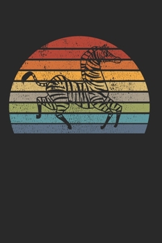 Zebra Notizbuch: Zebra Notizbuch für Liebhaber / Notizheft / Notizblock A5 (6x9in) Dotted Notebook / Punkteraster / 120 gepunktete Seiten (German Edition)