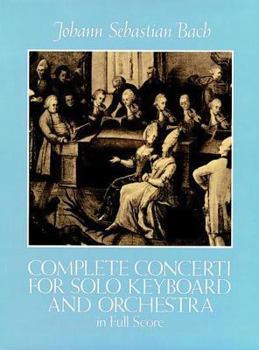 Paperback Complete Concerti for Solo Keyboard and Orchestra in Full Score Book
